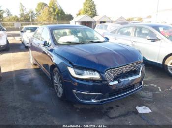  Salvage Lincoln MKZ