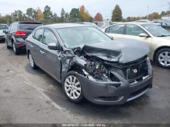  Salvage Nissan Sentra