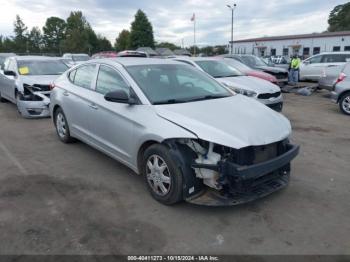  Salvage Hyundai ELANTRA