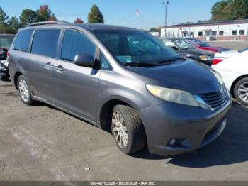  Salvage Toyota Sienna