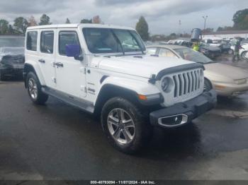  Salvage Jeep Wrangler