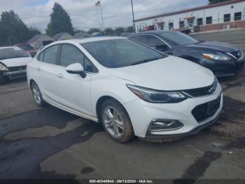  Salvage Chevrolet Cruze