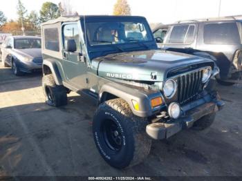  Salvage Jeep Wrangler