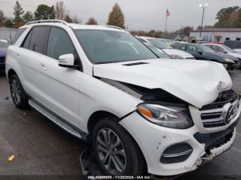  Salvage Mercedes-Benz GLE