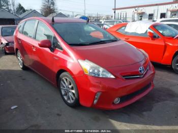  Salvage Toyota Prius v