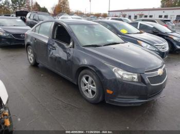  Salvage Chevrolet Cruze