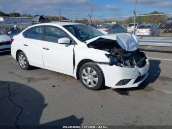  Salvage Nissan Sentra