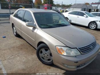  Salvage Toyota Avalon