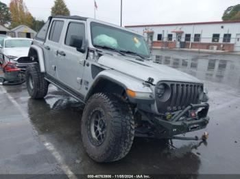  Salvage Jeep Wrangler