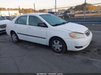  Salvage Toyota Corolla