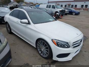  Salvage Mercedes-Benz C-Class