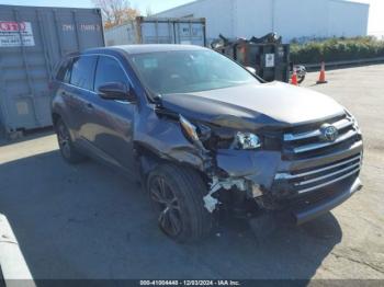  Salvage Toyota Highlander