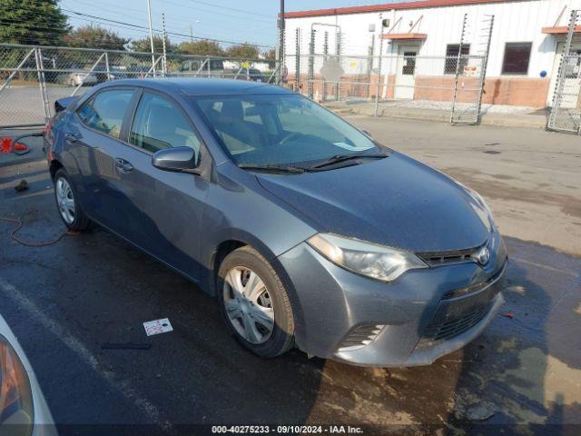  Salvage Toyota Corolla