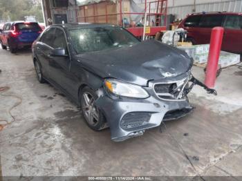  Salvage Mercedes-Benz E-Class