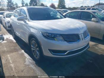  Salvage Lincoln MKX