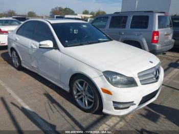  Salvage Mercedes-Benz C-Class