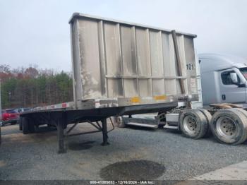  Salvage Utility Trailer Mfg Trailer