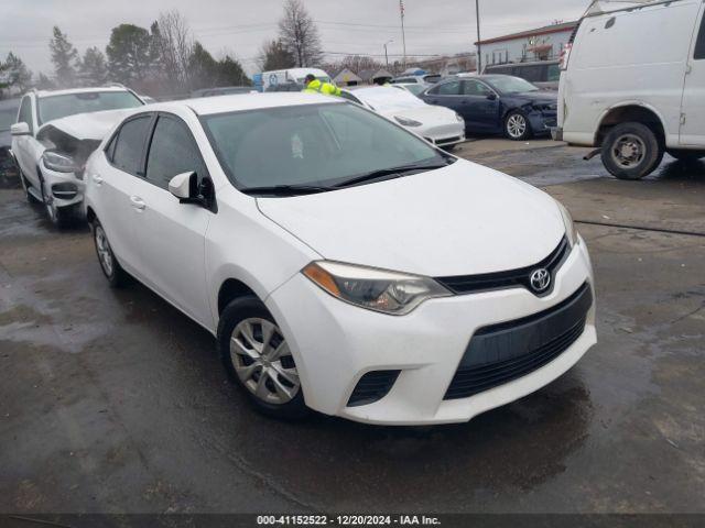  Salvage Toyota Corolla