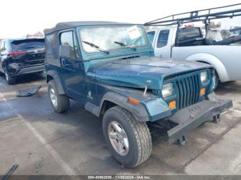  Salvage Jeep Wrangler