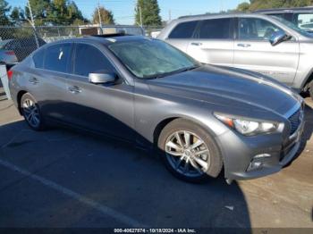  Salvage INFINITI Q50