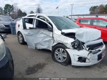  Salvage Chevrolet Sonic