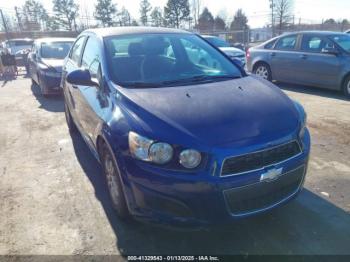  Salvage Chevrolet Sonic