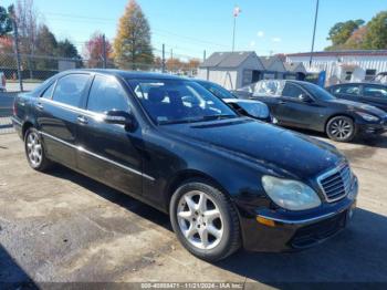  Salvage Mercedes-Benz S-Class