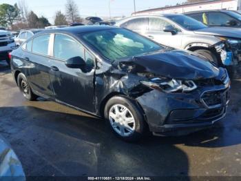  Salvage Chevrolet Cruze