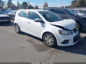  Salvage Chevrolet Sonic