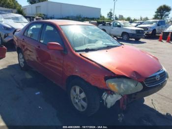  Salvage Toyota Corolla