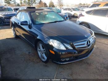  Salvage Mercedes-Benz E-Class