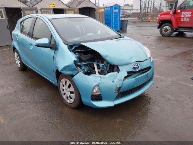  Salvage Toyota Prius c