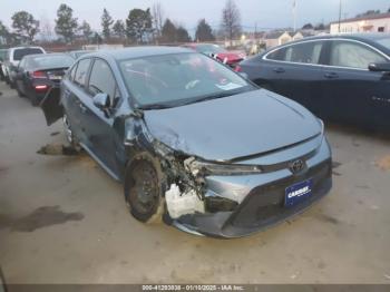  Salvage Toyota Corolla