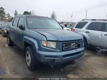  Salvage Honda Ridgeline