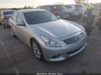  Salvage INFINITI G37