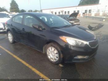  Salvage Kia Forte