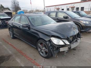  Salvage Mercedes-Benz E-Class