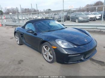  Salvage Porsche 718 Boxster