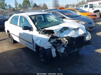  Salvage Toyota Corolla