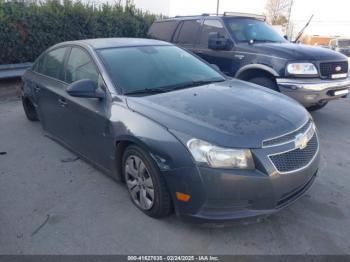  Salvage Chevrolet Cruze