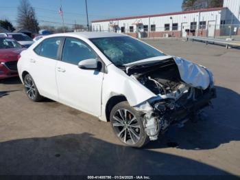  Salvage Toyota Corolla