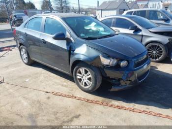  Salvage Chevrolet Sonic