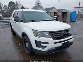  Salvage Ford Police Interceptor