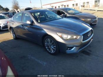  Salvage INFINITI Q50