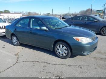  Salvage Toyota Camry