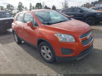  Salvage Chevrolet Trax