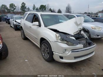  Salvage GMC Acadia