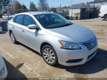  Salvage Nissan Sentra