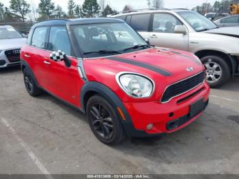  Salvage MINI Cooper S Countryman