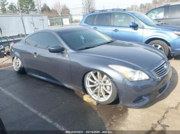  Salvage INFINITI G37